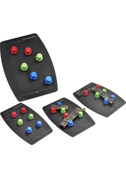 Pcb Kart Tutucu Fikstür Lehimleme Platformu 6 Adet Sabit Kelepçe ile (Yurt Dışından)