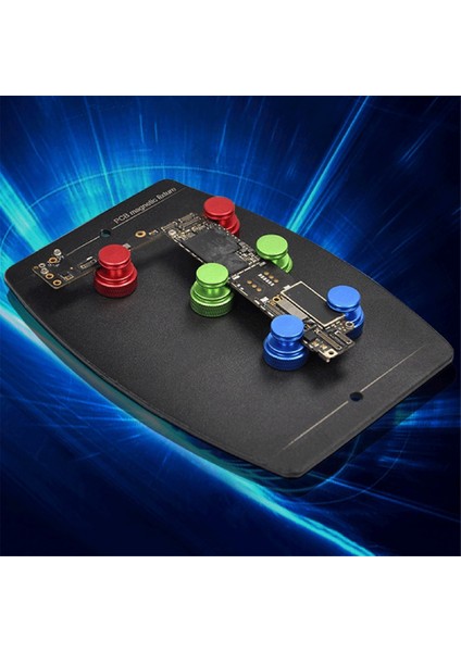 Pcb Kart Tutucu Fikstür Lehimleme Platformu 6 Adet Sabit Kelepçe ile (Yurt Dışından)