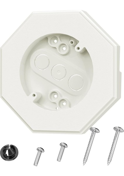 Sekizgen Siding Montaj Takımı, 8141 Dikey Siding Lambaları Beyaz (Yurt Dışından)