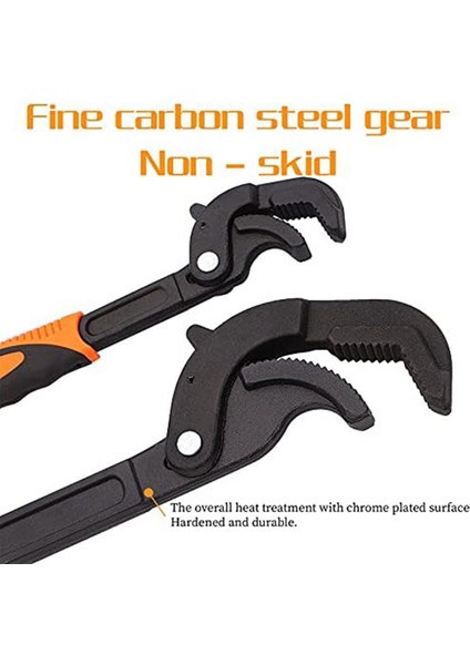 Çok Işlevli Su Borusu Somun Anahtarı 0,6-2,4 Inç, 10 Inç ve 15 Inç, 2 Adet (Yurt Dışından) indirimleri