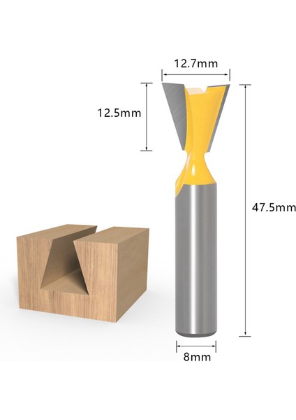 15 Adet 6.35MM Freze Ucu Seti Düz Kesme Freze Kesici Ahşap Uçları (Yurt Dışından) fiyatları
