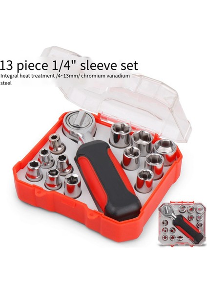 13 Parça Manşon Kombinasyon Seti Cırcırlı Anahtar Manşonu Oto Tamir Aleti (Yurt Dışından) modelleri