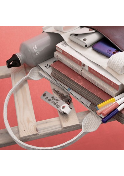 Yol Arkadaşlarına, Isim Plaka ve 0 Rh (+) Kan Grubu Yazılı Acil Durum Anahtarlığı, Kahve-Kırmzı-Gr