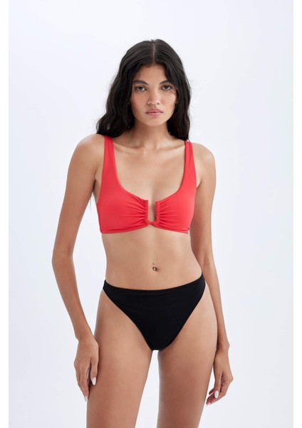 Regular Fit Bikini Altı-Fall in Love B1167AX24SM