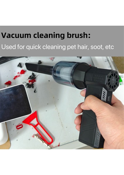 X3 Violent Turbo Fan Temizleme Tozu Arabası Için Vakumlu Temizleyici Nozul Seti (Yurt Dışından)