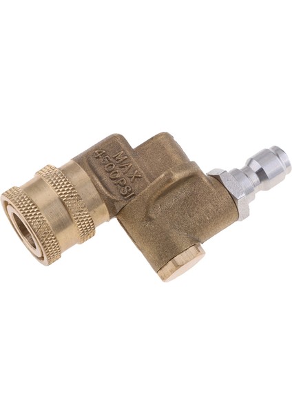 Pirinç Döner Bağlantı Parçası W/1/4 Inç Hızlı Bağlantı Bağlantısı Oluk (Yurt Dışından) indirimleri