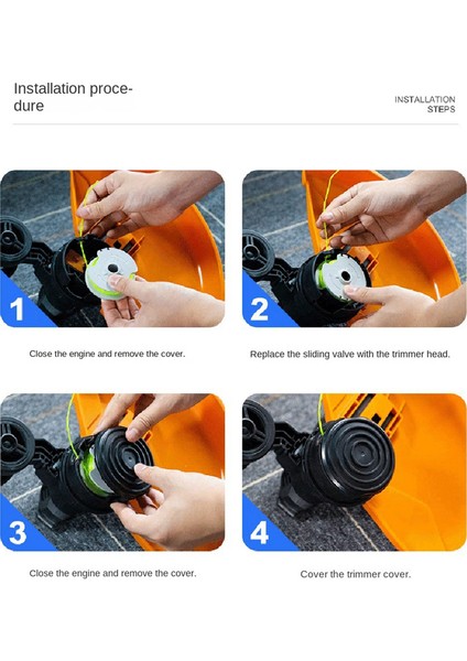 12 Paket Biçme Aksesuarları WA0014 Makara Çim Ipi Biçme Hattı (Yurt Dışından) fırsatları