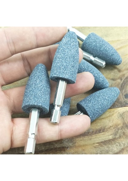 8 Adet Konik Şekilli Taşlama Taşı (20MM) (Yurt Dışından) fırsatları