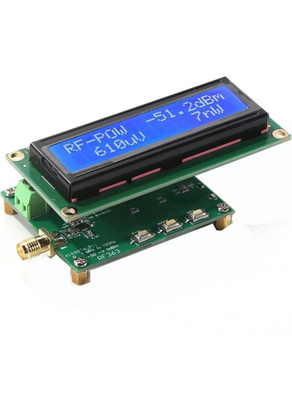 Çok Işlevli Kullanışlı 1MHZ-10GHZ -50-0dbm Güç Ölçer (Yurt Dışından)