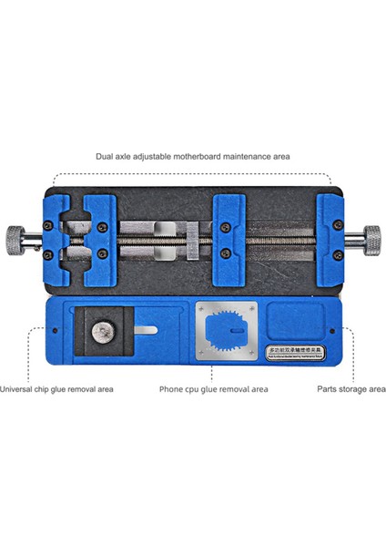 Pcb Kart Tutucu Çift Yataklı Bakım Lehimleme Fikstürü (Yurt Dışından)