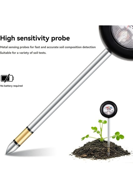 4'ü 1 Arada Toprak Test Cihazı Nem Ölçer Nem, Ph ve Verimlilik Ölçer (Yurt Dışından) indirimleri