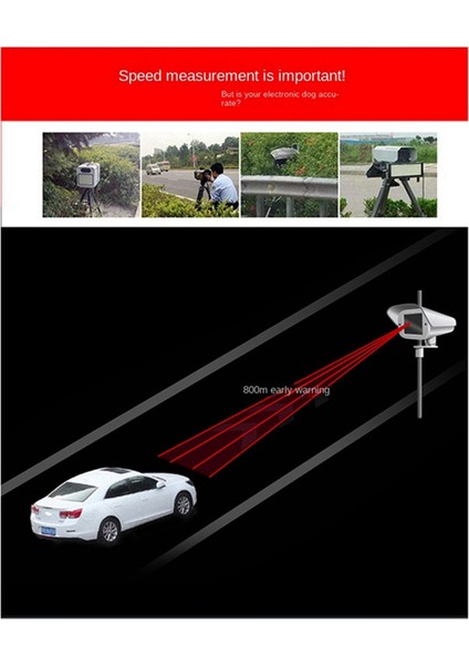 Araba Radar Hız Göstergesi Araç Hız Göstergesi 12V Çok Yönlü LED Ekran (Yurt Dışından) fırsatları