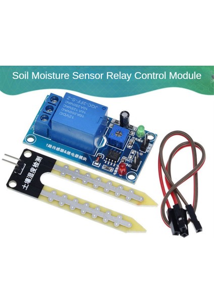 Dc 12V Toprak Nem Sensörü Röle Kontrol Modülü (Yurt Dışından)
