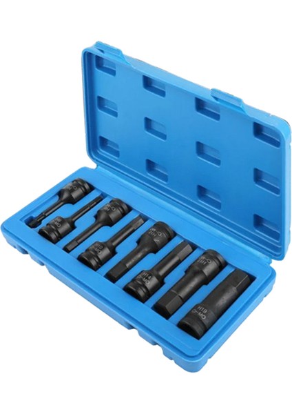 8 Adet 1/2 Inç Pnömatik Altıgen Tornavida Kovanı Anahtarlı (Yurt Dışından)