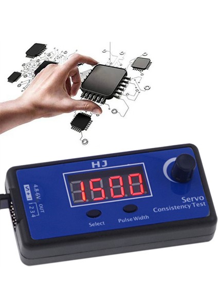 1-4 Dijital Servo Test Cihazı Servo Test Cihazı Esc Tutarlılık Test Cihazı (Yurt Dışından) fiyatları