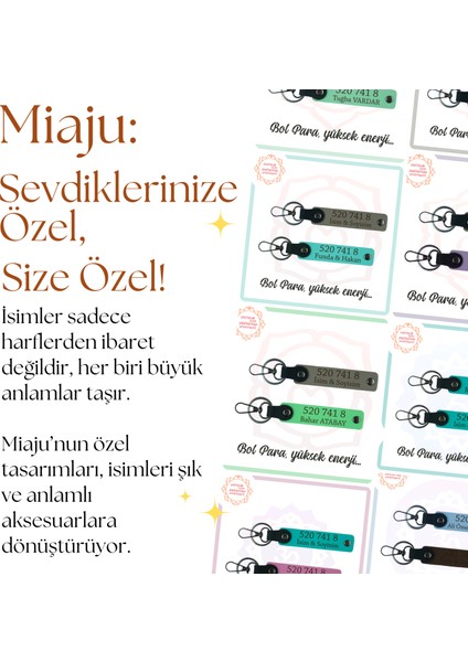 Kül Gri-Beyaz, Adınıza Özel Bolluk Getiren Hediyelik X2 Anahtarlık 520 741 8 Manevi Denge ve Enerji fiyatları