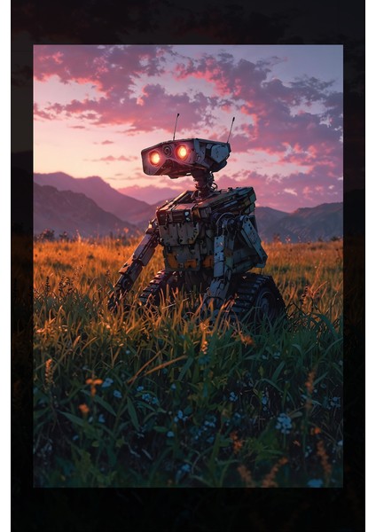 Wall-E Doğada Kanvas Tablo