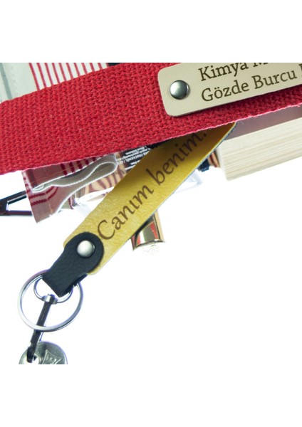 Yol Arkadaşlarına, Isim Plaka ve A Rh - Kan Grubu Yazılı Acil Durum X2 Anahtarlık Takımı, Mavi-Ysl