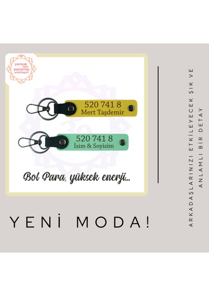 Mor , Kişiselleştirilebilir, Manevi Huzur Sayıları, Hediyelik 520 741 8 Kod Enerji 2'li Anahtarlık fiyatları