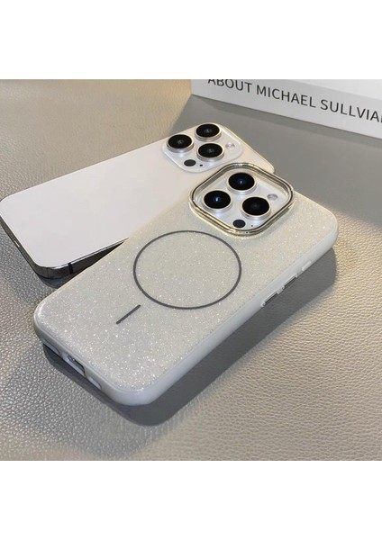 Iphone 16 Pro Telefon Kılıfı Simli Parlak Işıltılı Magsafe Destekli Kılıf fiyatları