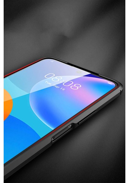 Huawei P Smart 2021 Kılıf Auto Focus Kapak - Lacivert Svlrs