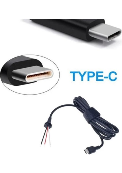 Macbook Type-C Adaptör Tamir Kablosu HD4697 Type-c Adaptör Dc Kablo