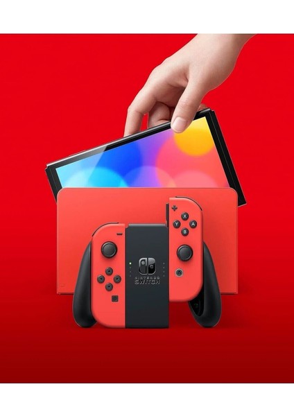 Switch Mario Kırmızı Edition Oyun Konsolu (Ithalatçı Garantili) Nintendo