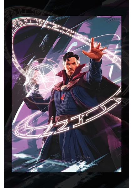 Doktor Strange Saldırı Kanvas Tablo