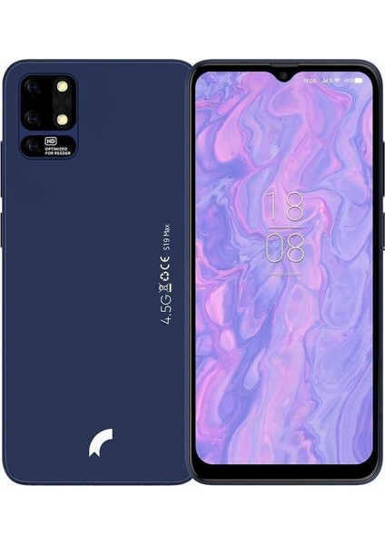 S19 Max 128 GB 4 GB Ram Mavi Cep Telefonu