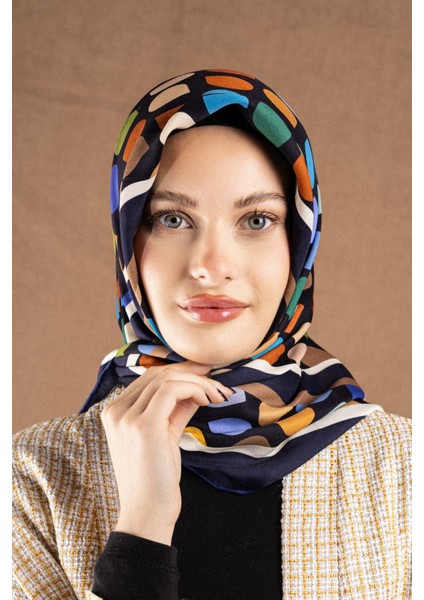 Desenli Flossy Silk Eşarp Koleksiyonu