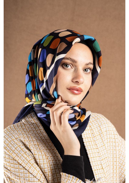 Desenli Flossy Silk Eşarp Koleksiyonu