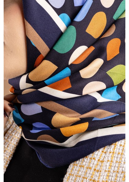 Desenli Flossy Silk Eşarp Koleksiyonu
