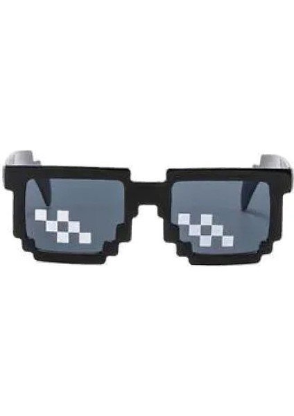 Parti Gözlük Mika Pixel Model Siyah