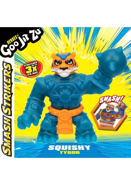 Smash Strikers Tekli Figür Paketi Squıshy Tygor GJT57000-2