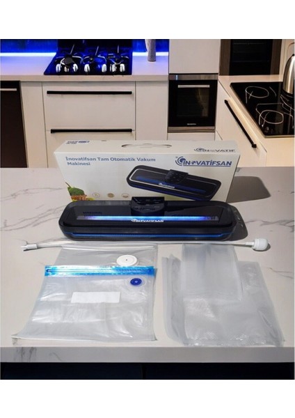 Tam Otomatik Robotik Ev Gıda Vakum Makinesi