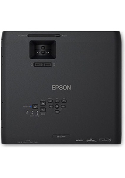 EB- L265 4600 Ansı Lümen Kablosuz Multimedya USB Siyah Projeksiyon