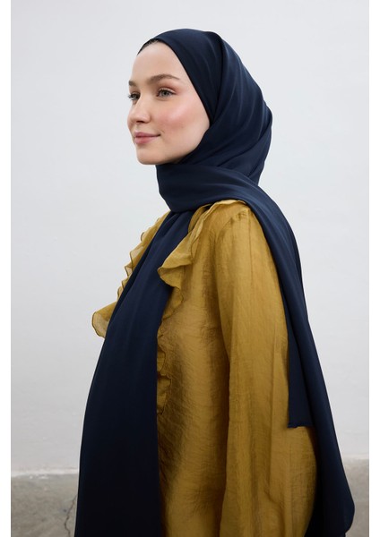 Comfort Luxe Şal Lacivert