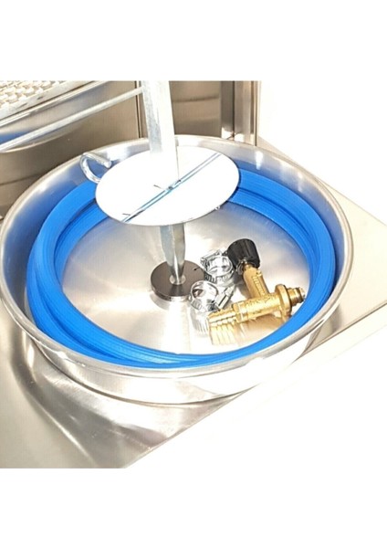 Döner Ocağı Mini Tip Döner Makinesi Tek Gözlü Döner Ocak ( Bıçak Dahildir )