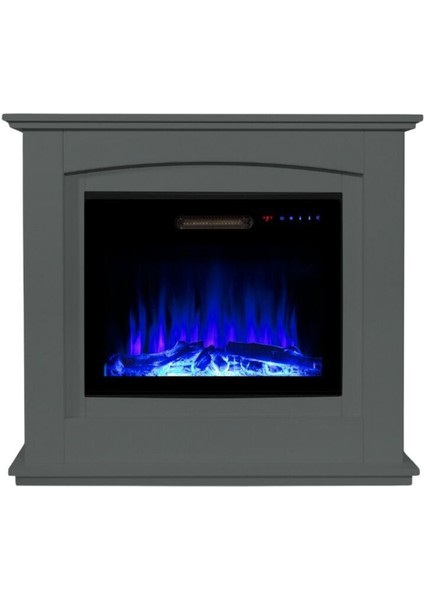 Elektrikli Şömine 125CM Antrasit Kasalı 8 Renkli Alev Sesli Bluetoothlu Wifi Uygulamalı fiyatları