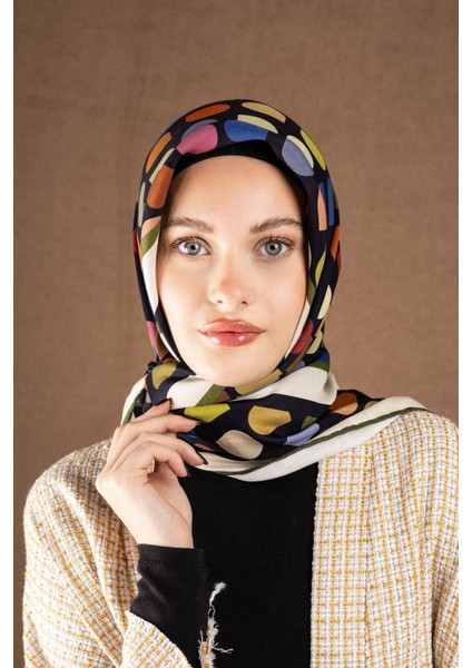 Desenli Flossy Silk Eşarp Koleksiyonu