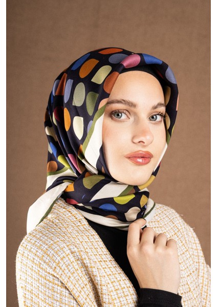 Desenli Flossy Silk Eşarp Koleksiyonu modelleri