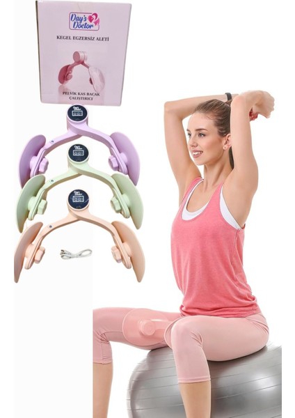 Ayarlanabilir Pelvik Iç Bacak Egzersiz Aleti Kegel Egzersiz Eğitmeni Kas Medikal Egzersiz