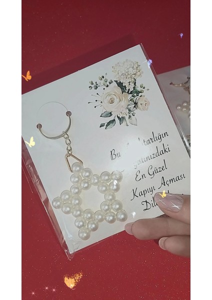 Hediyelik Yıldız Anahtarlık 10 Adet