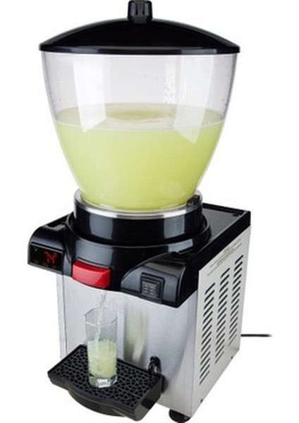 Şerbetto 20 Litre Soğutuculu Manuel Şerbet Ayran Makinesi - Siyah