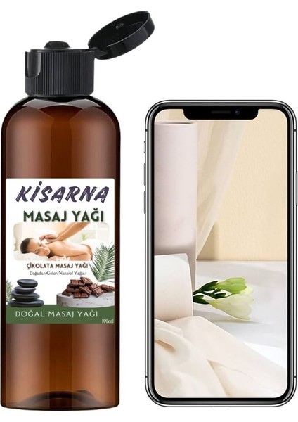 Çikolata ve Çilek Aromalı Masaj Yağı Seti, 2 Kutu