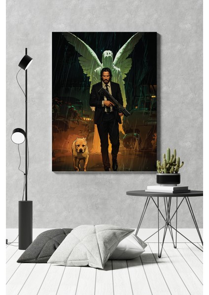 Jhon Wick Ölüm Meleği Kanvas Tablo