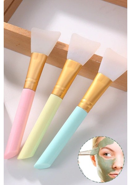 Iki Taraflı Yeşim Taşı Roller ve Silikon Maske Fırçası Bakım Seti modelleri