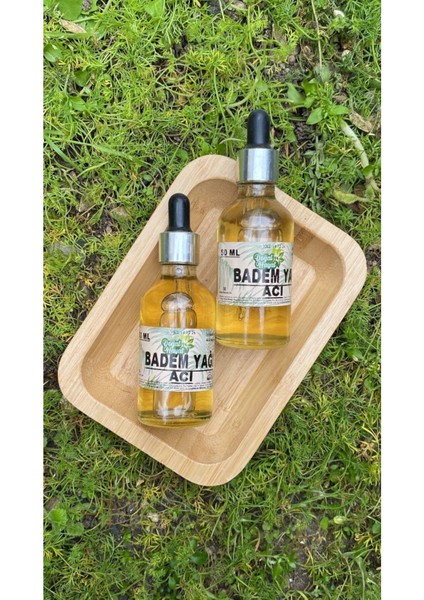 Sağlıklı ve Doğal Acı Badem Yağı 50 Ml, Güzellik ve Bakım Için Ideal Seçim