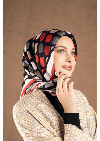 Desenli Flossy Silk Eşarp Koleksiyonu