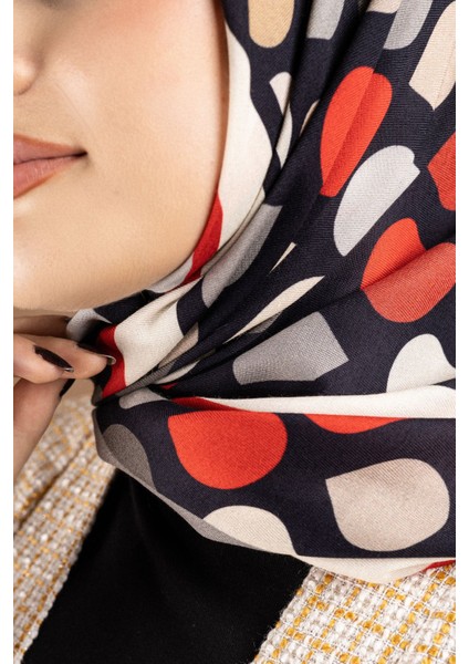Desenli Flossy Silk Eşarp Koleksiyonu